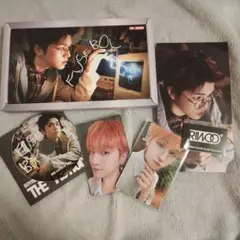 【リウ】THE Action ユニバ特典トレカ、ステッカー付き