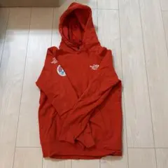 ★美品★THE NORTH FACE パーカー レッド