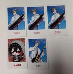 めろんぱーかー チェキ風カード KAITOさん サムライ翔さん