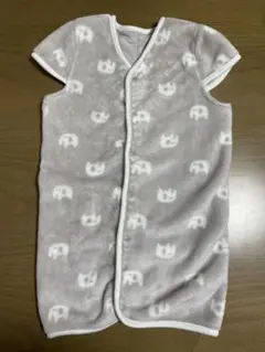スリーパー　フリーサイズ　ゾウさん　あたたかい　70cm 80cm 90cm