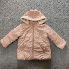 HOTBISCUITS リバーシブル中綿コート フード付き