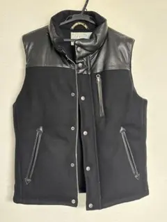 Schott x Victim ダウンベスト ブラック 40 Schott x Victim ダウンベスト ブラック 40 - メルカリ