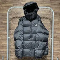 古着 90's adidas 国旗タグ ダウンジャケット 2way ダウンベスト