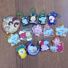 BT21＆Tinytan ラバーキーホルダー セット