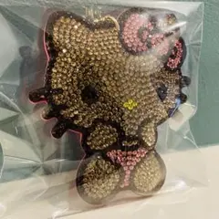 サンリオ　ハローキティ　キラキララインストーン　キーホルダー　ミニクッション