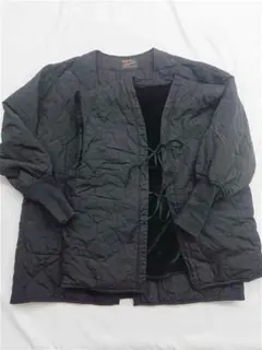 ▲カスタネ キルティングリバーシブルジャケット ブラック系 レディース