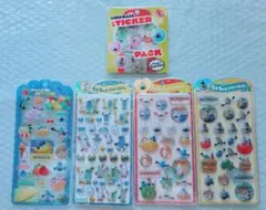 スンスン　シールまとめ売り　 ガムボールシール おはじきシール ポップアップ限定