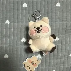 クマのぬいぐるみキーホルダー 約10cm