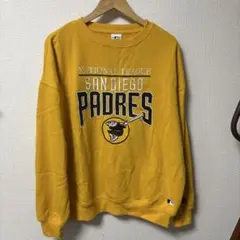 SAN DIEGO PADRES トレーナー Lサイズ イエロー