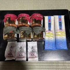 鮭そぼろ鮪そぼろ　南高梅　揖保乃糸　ギフトセットのサムネイル