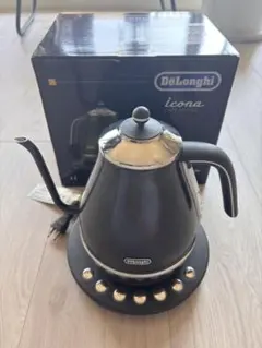 ジャンク DeLonghi Icona Cafe Kettle ブラック