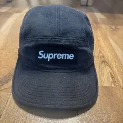 supreme シュプリーム　キャップ　帽子　ブラック　ネイビー