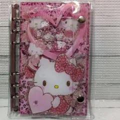 ハローキティ シャカシャカノート シール帳A6リフィルカバー付