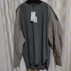 ヤマダヤ カットソー 異素材