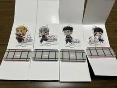 鬼滅の刃　ミニアクリルスタンドマスコット　ローソン　からあげクン　4点セット