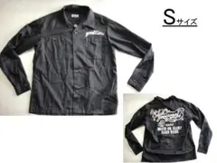 【2-9 】SKULL HARD WORKS WARE ブラック Sサイズカル柄