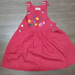 ミキハウス ジャンパースカート　セレモニー服120