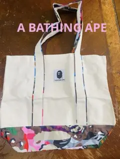 新品、未使用A BATHING APE トートバッグ カモフラ柄