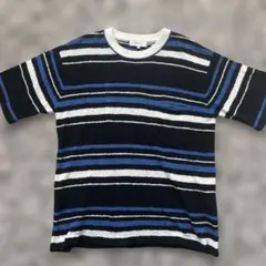 INHERIT ストライプ Tシャツ M