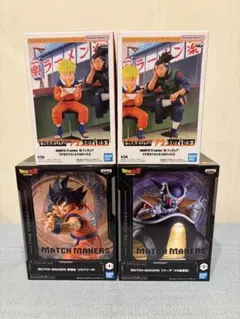 ドラゴンボールZ NARUTO フィギュア　まとめ売り　4点セット