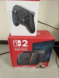 【13日まで】Nintendo Switch2 本体 PROコン+ケース付き