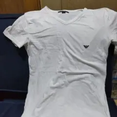 Emporio Armani VネックTシャツ ホワイト