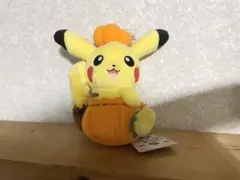 ピカチュウ ぬいぐるみ カボチャ衣装