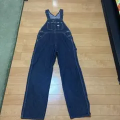 Lee ダークブルー デニム オーバーオール