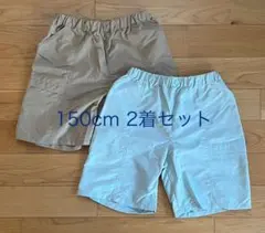 Used ユニクロ ギアショートパンツ 水陸両用2枚セット 150