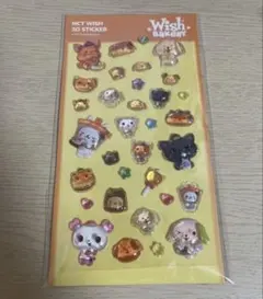 NCT WISH WISH BAKERY 3D sticker ステッカーのサムネイル