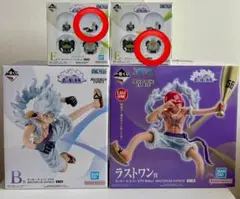 一番くじ ワンピース 思い描く未来 ラストワン、B賞、E賞セラフィム×2