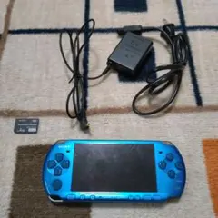 【匿名配送】PSP本体　充電コード、メモリースティック付き【ジャンク品】