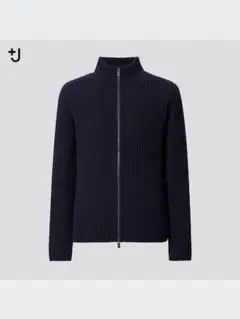 UNIQLO ユニクロ +J ミドルゲージリブフルジップセーター xxl