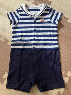 【良品】ミキハウス ロンパース 80