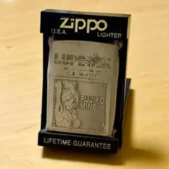 希少品】峰不二子デザイン ZIPPO 中古品【状態良】 - メルカリ