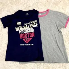 【2点セット】　New Balance / adidas 半袖Tシャツ