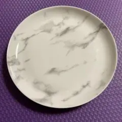 未使用 Francfranc 大理石模様の皿　フランフラン　プレート　マーブル