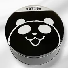 限定入手★ブラックフライデー ブラックパンダ缶 コレクター向け