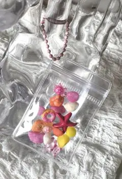 キャンディーバッグキーホルダー ピンク系