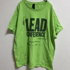 ギルダン プリント Tシャツ クルーネック 半袖 L 緑 デイリー アウトドアのサムネイル
