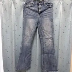 GRL フレアデニムパンツ[cu161] ブルー xsサイズ