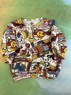 ヒステリックミニ　ヒスミニ　トレーナー　サーカス柄　80センチ