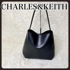 チャールズアンドキース ショルダーバッグ ブラック 通勤通学 肩掛け A4
