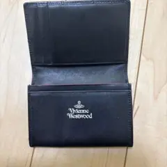 Vivienne Westwood ブラック レザー 名刺入れ カード入れのサムネイル
