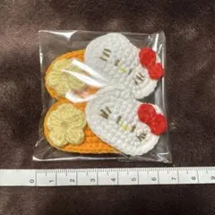 ヘアピン　髪クリップ　前髪クリップ　かわいい　髪飾り　キティ　kitty 新品
