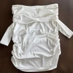 SHENERYオフショルダー トップス ホワイト