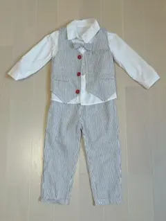 ストライプ 子供用　ベビー用　スーツ