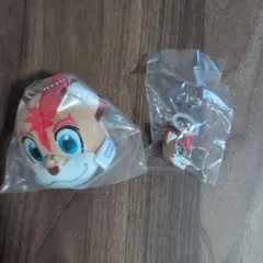 キャラクター マスコット キーホルダー 2種セット　日ハム