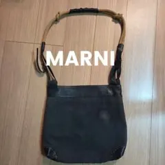 MARNI ショルダーバッグ キャンバス&レザーのサムネイル