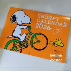 【新品】レタスクラブ11月号付録 SNOOPYカレンダー2026